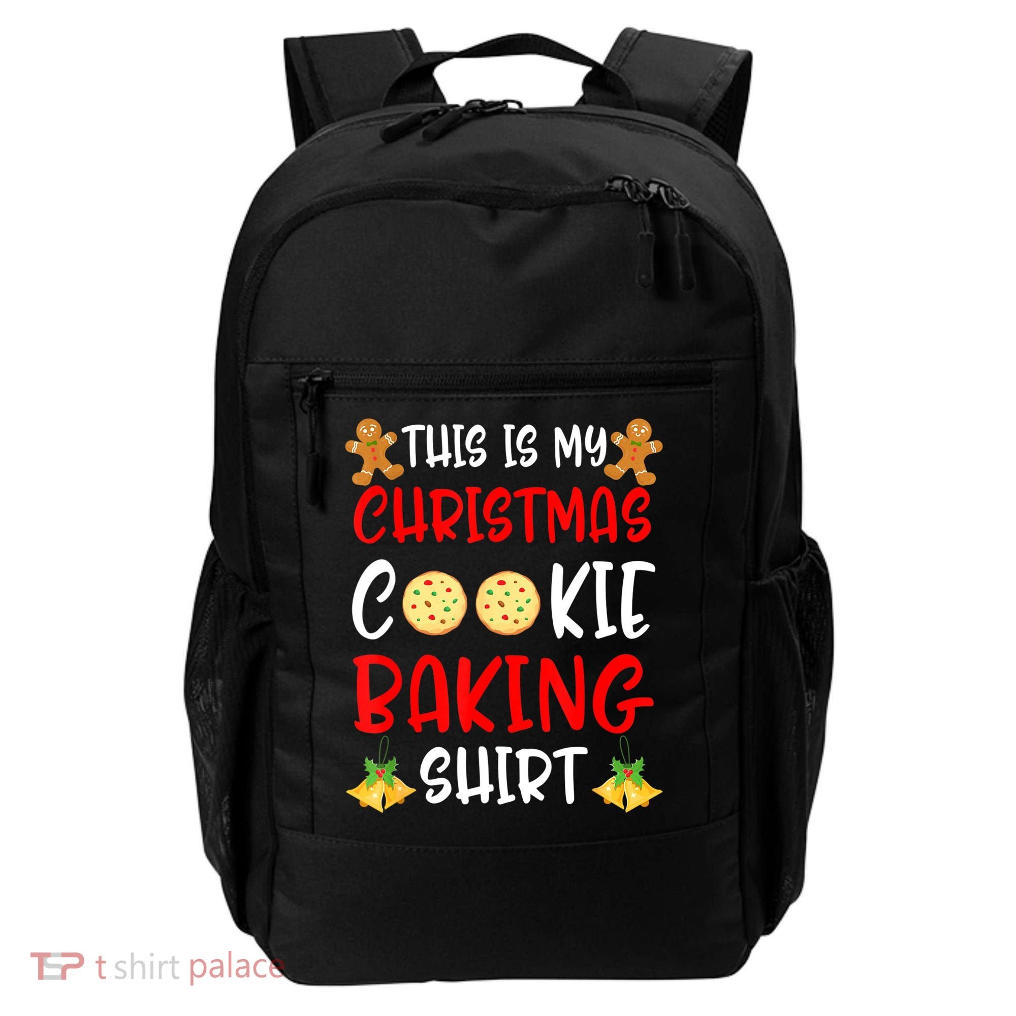 This Is My Christmas Cookie Baking Shirt Backpack
