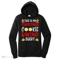 This Is My Christmas Cookie Baking Shirt Women's Hoodie thumb 0