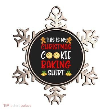 This Is My Christmas Cookie Baking Shirt Ornament