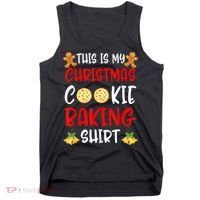 This Is My Christmas Cookie Baking Shirt Tank Top thumb 0