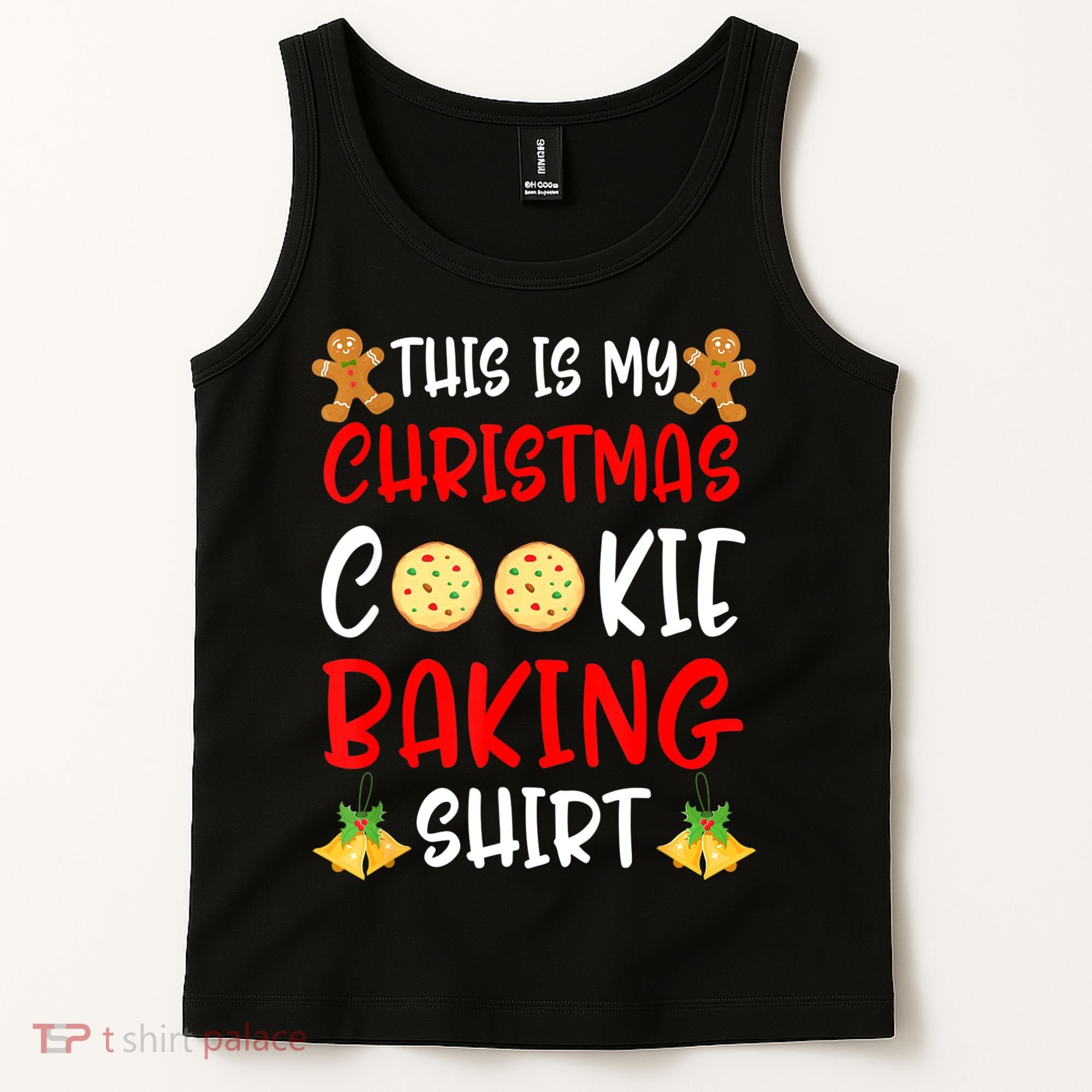 This Is My Christmas Cookie Baking Shirt Tank Top