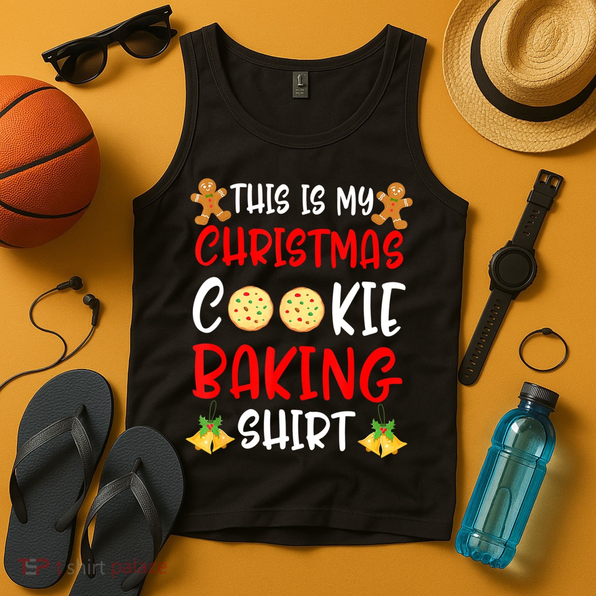 This Is My Christmas Cookie Baking Shirt Tank Top