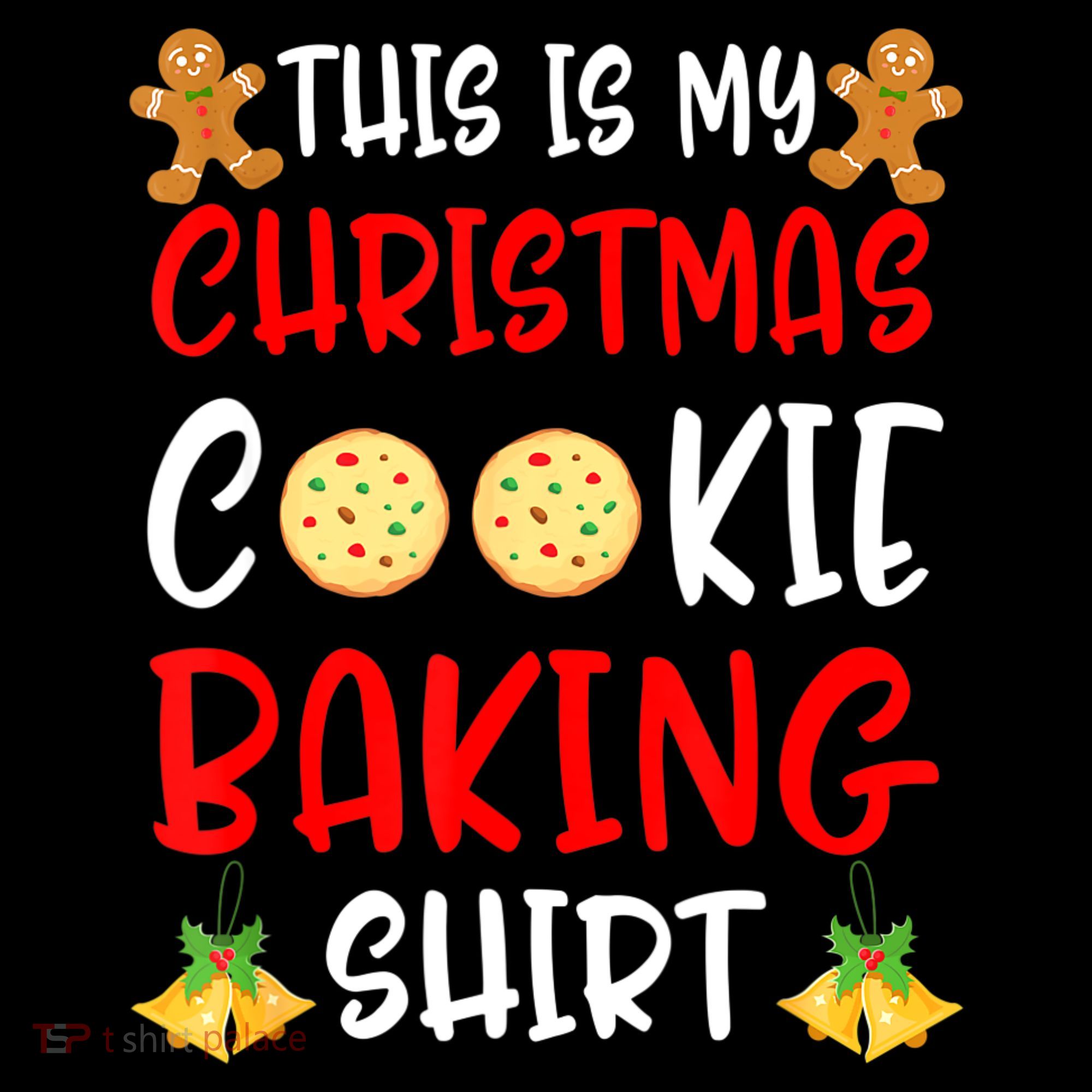 This Is My Christmas Cookie Baking Shirt Tank Top