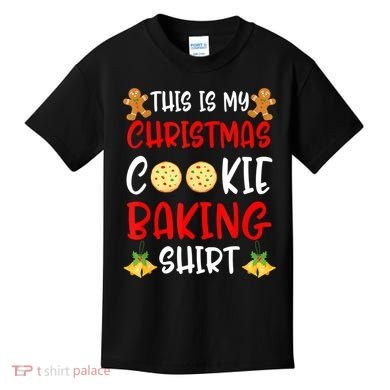 This Is My Christmas Cookie Baking Shirt Kids T-Shirt