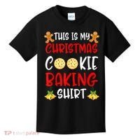 This Is My Christmas Cookie Baking Shirt Kids T-Shirt thumb 0