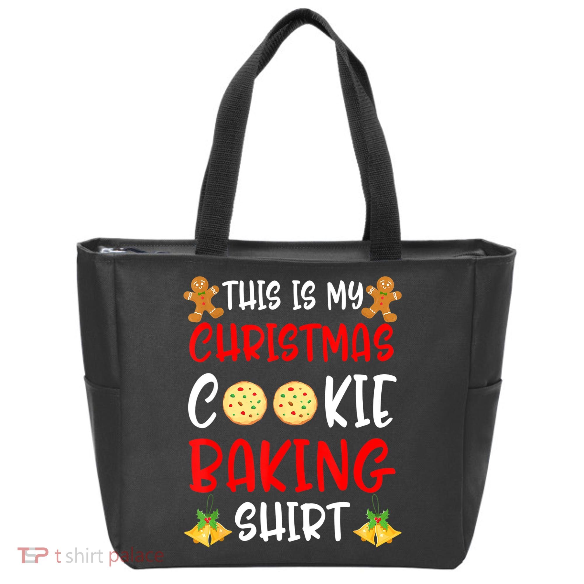 This Is My Christmas Cookie Baking Shirt Tote Bag