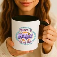 There Is Magic In Us All Inspirational Motivational Quotes Gift Coffee Mug thumb 3