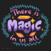 There Is Magic In Us All Inspirational Motivational Quotes Gift Beanie thumb 2