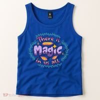There Is Magic In Us All Inspirational Motivational Quotes Gift Tank Top thumb 2
