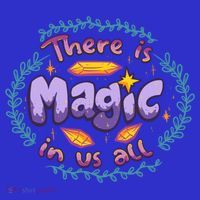 There Is Magic In Us All Inspirational Motivational Quotes Gift Visor thumb 3