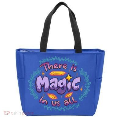 There Is Magic In Us All Inspirational Motivational Quotes Gift Tote Bag
