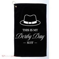 This Is My Derby Day Suit - Horse Racing Funny Derby Day Gift Golf Towel thumb 0