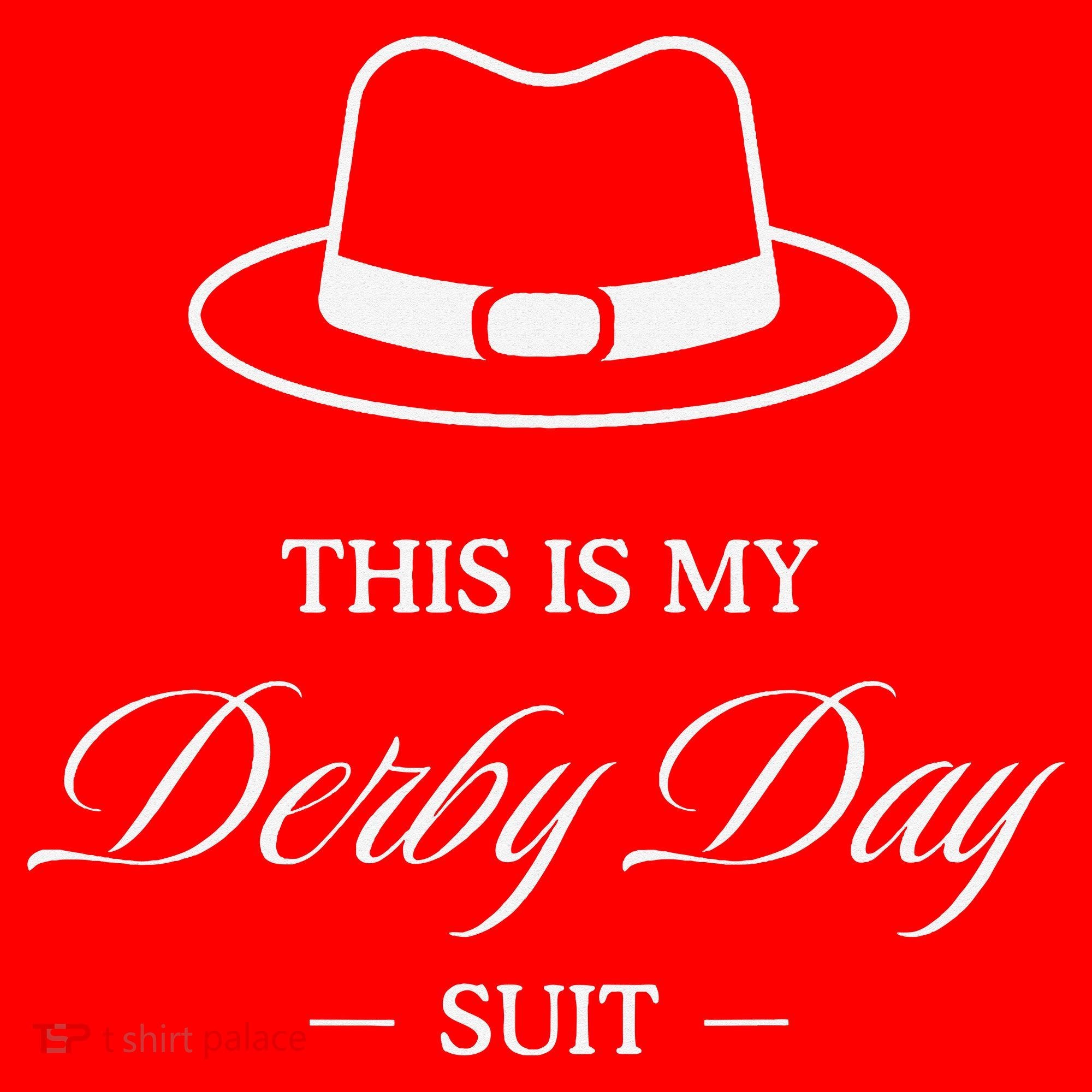 This Is My Derby Day Suit - Horse Racing Funny Derby Day Gift Santa Hat