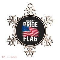 This Is My Pride Flag United States Patriot Flag Ornament thumb 0