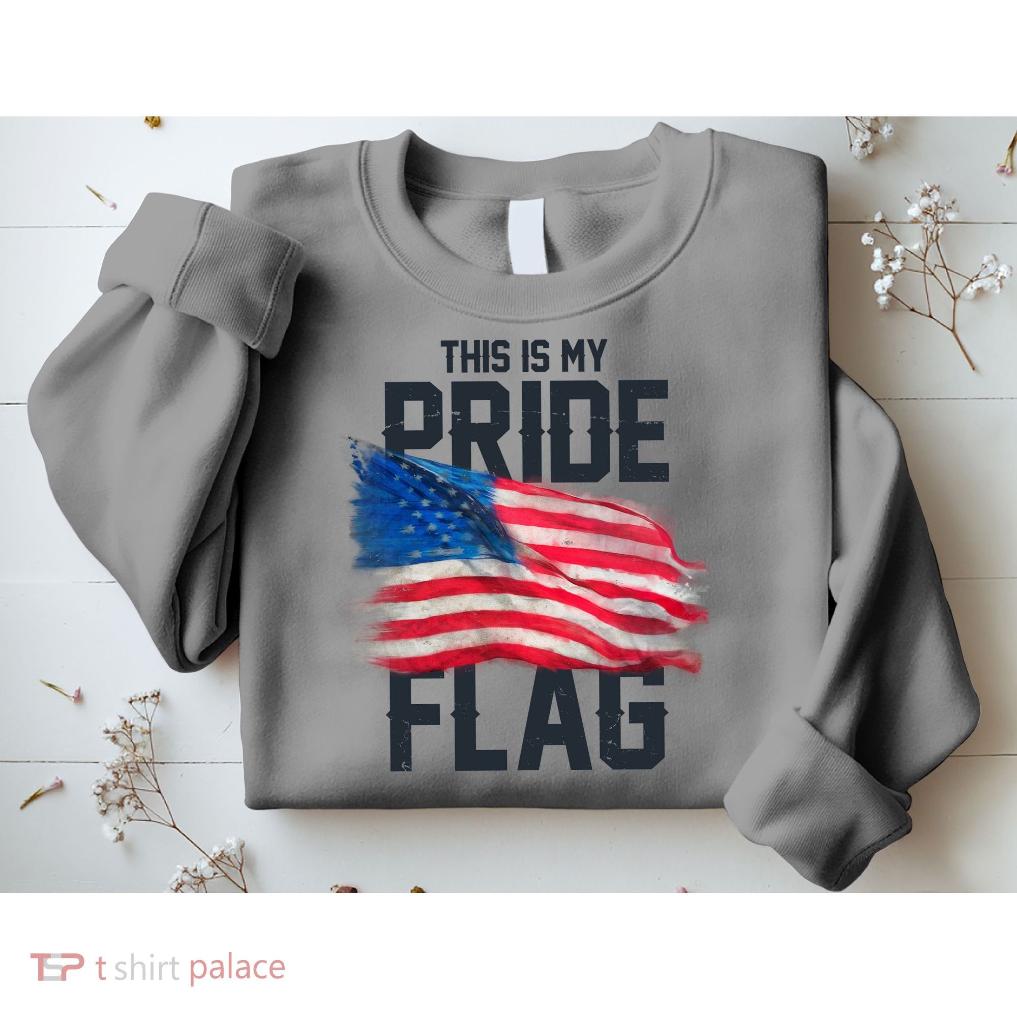 This Is My Pride Flag United States Patriot Flag Sweatshirt
