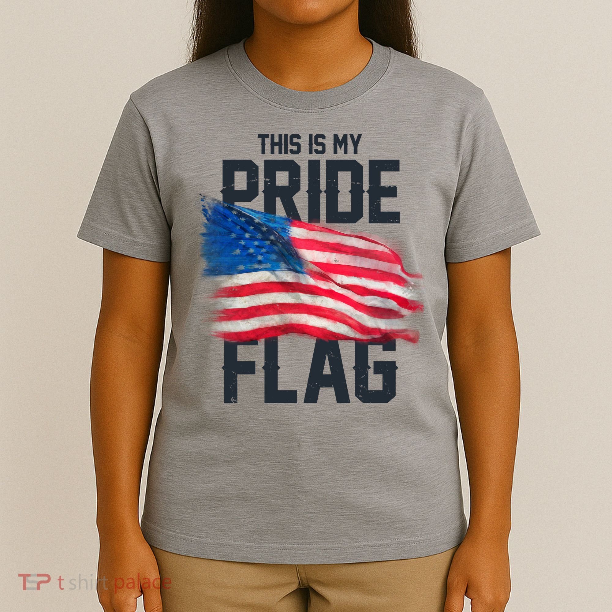 This Is My Pride Flag United States Patriot Flag T-Shirt
