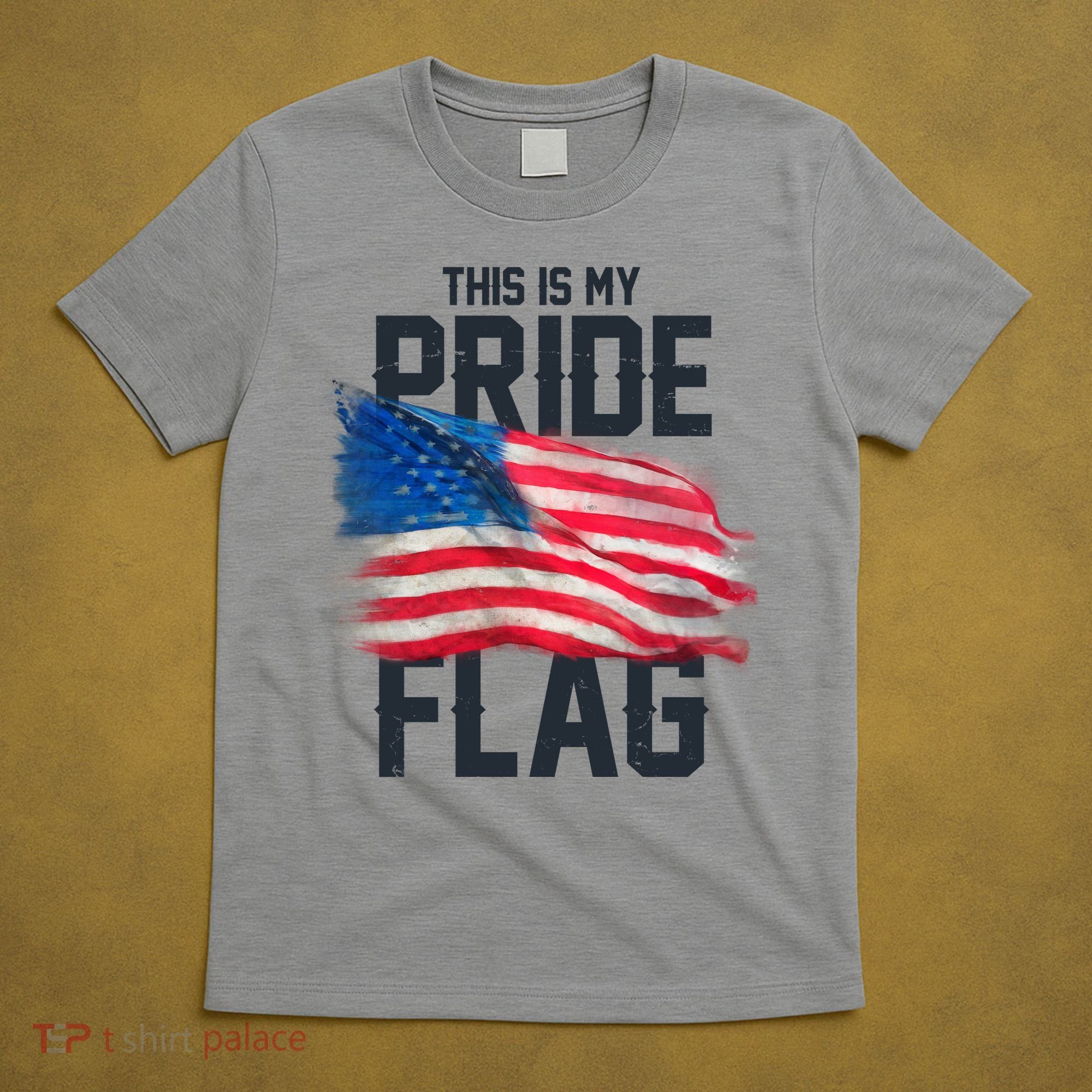 This Is My Pride Flag United States Patriot Flag T-Shirt
