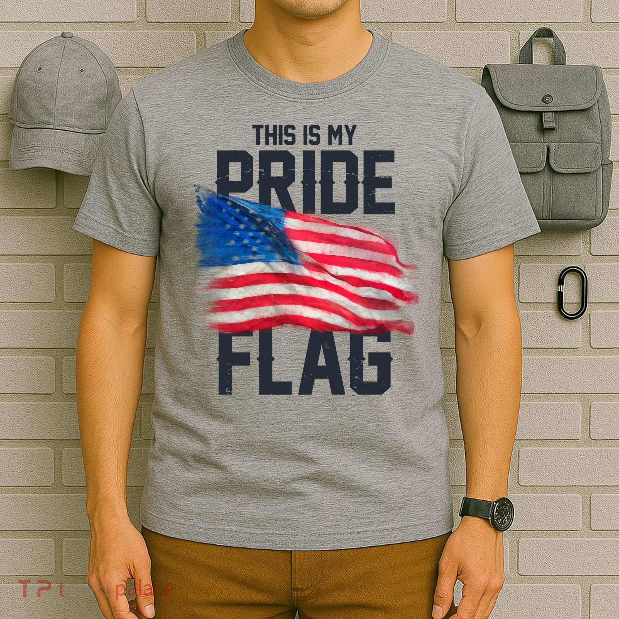 This Is My Pride Flag United States Patriot Flag T-Shirt