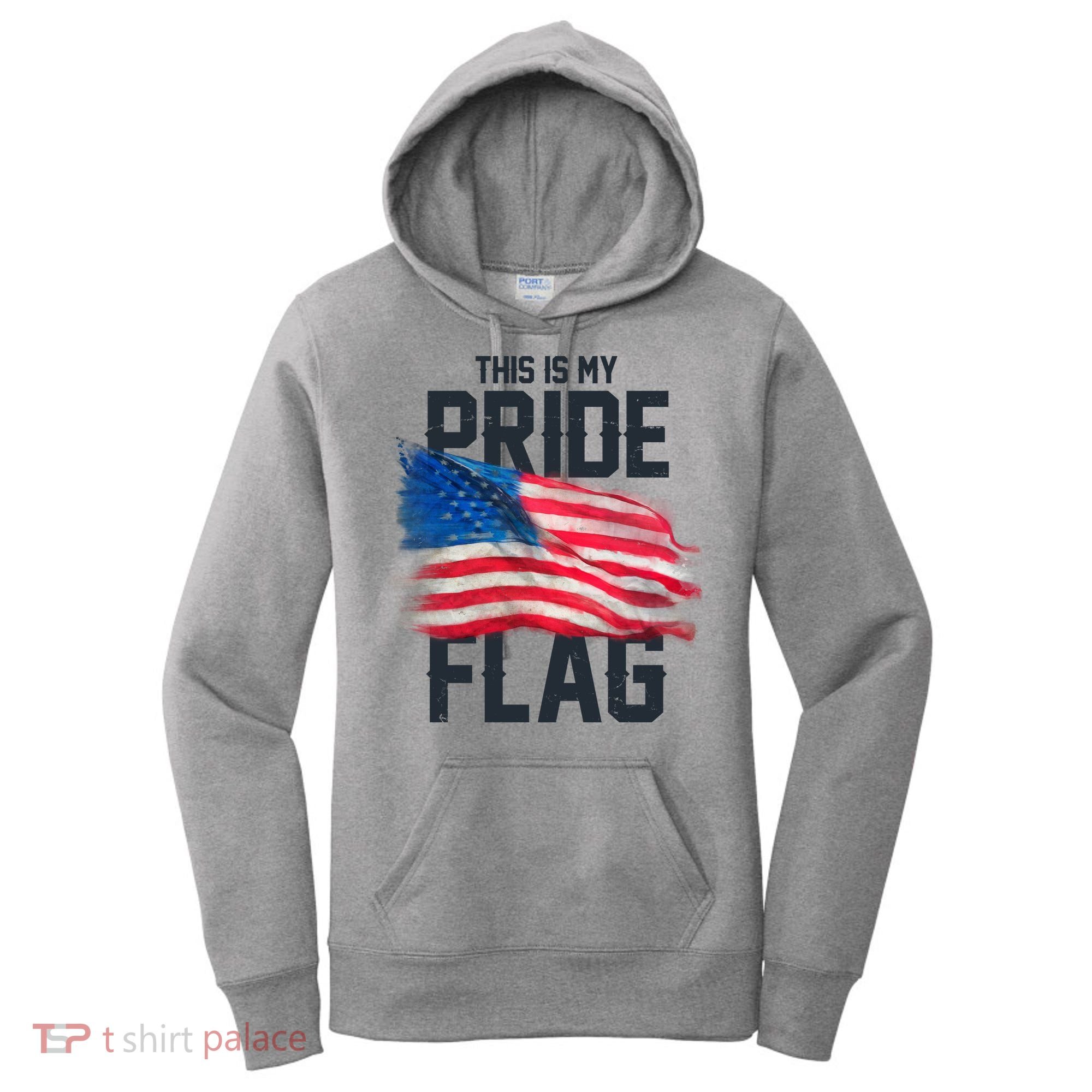 This Is My Pride Flag United States Patriot Flag Women's Hoodie