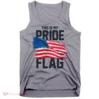 This Is My Pride Flag United States Patriot Flag Tank Top thumb 0