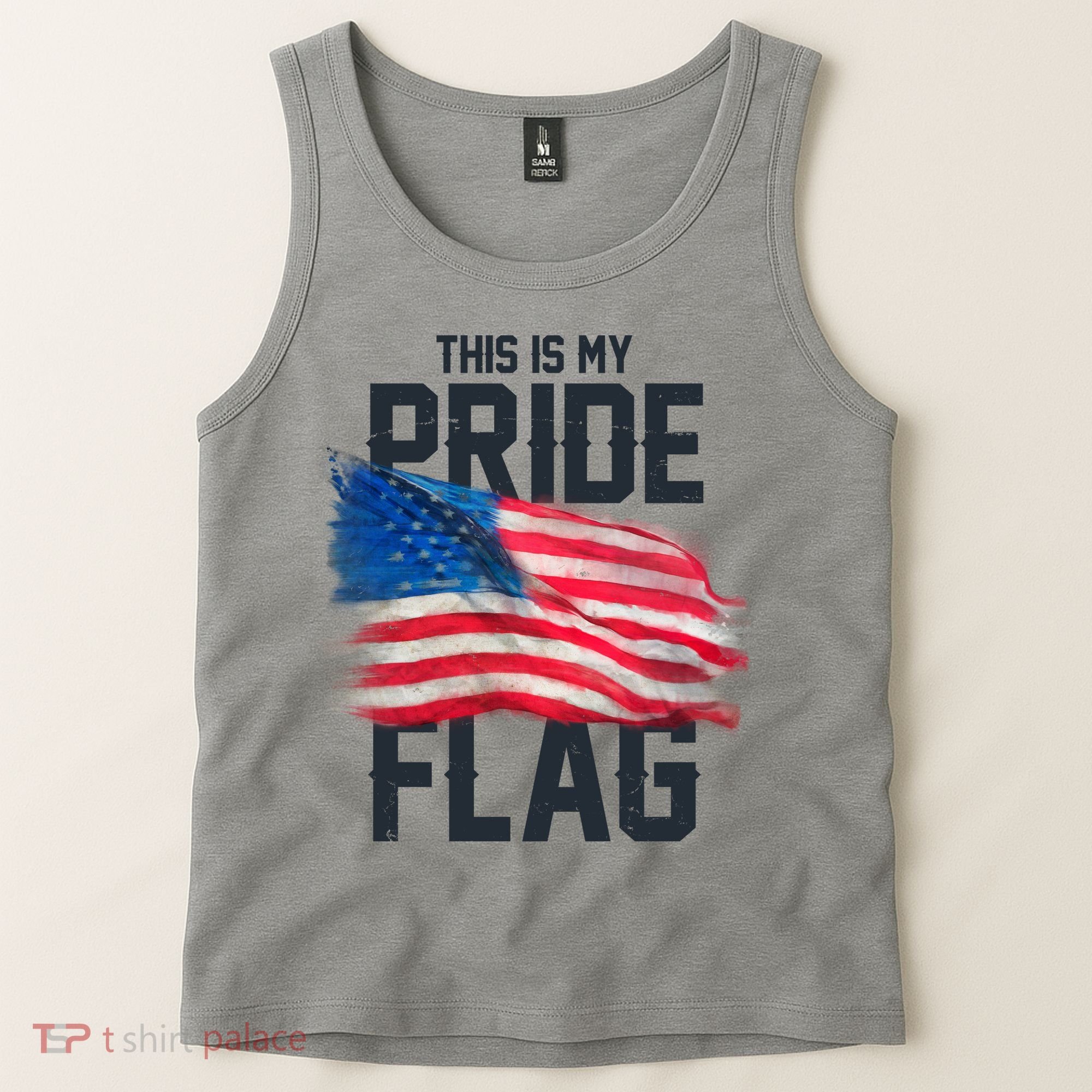 This Is My Pride Flag United States Patriot Flag Tank Top