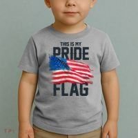 This Is My Pride Flag United States Patriot Flag Toddler T-Shirt thumb 2
