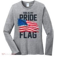 This Is My Pride Flag United States Patriot Flag Women's Long Sleeve Shirt thumb 0