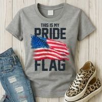 This Is My Pride Flag United States Patriot Flag Women's T-Shirt thumb 3