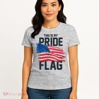 This Is My Pride Flag United States Patriot Flag Women's T-Shirt thumb 4