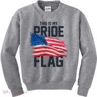 This Is My Pride Flag United States Patriot Flag Kids Sweatshirt thumb 0
