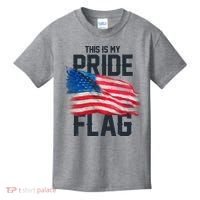 This Is My Pride Flag United States Patriot Flag Kids T-Shirt thumb 0