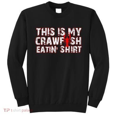 This Is My Crawfish Eating New Orleans Mardi Gras Sweatshirt