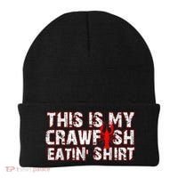 This Is My Crawfish Eating New Orleans Mardi Gras Beanie thumb 0