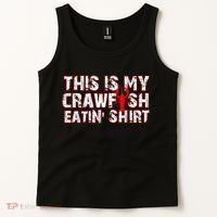 This Is My Crawfish Eating New Orleans Mardi Gras Tank Top thumb 2
