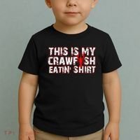 This Is My Crawfish Eating New Orleans Mardi Gras Toddler T-Shirt thumb 2