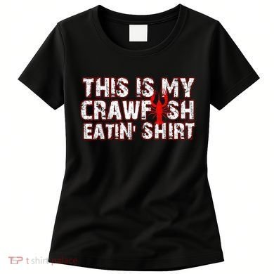 This Is My Crawfish Eating New Orleans Mardi Gras Women's T-Shirt