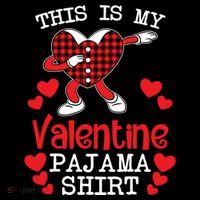 This Is My Valentine Pajama Great Gift Valentines Day Cool Plaid Cool Gift Coffee Mug thumb 5