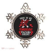 This Is My Valentine Pajama Great Gift Valentines Day Cool Plaid Cool Gift Ornament thumb 0