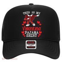 This Is My Valentine Pajama Great Gift Valentines Day Cool Plaid Cool Gift Hat thumb 0