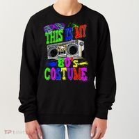 This Is My 80s Costume 80s Party Women's Sweatshirt thumb 0