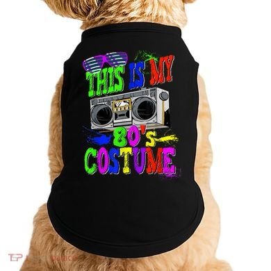 This Is My 80s Costume 80s Party Doggie Tank
