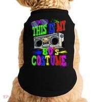 This Is My 80s Costume 80s Party Doggie Tank thumb 0