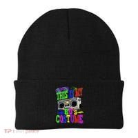 This Is My 80s Costume 80s Party Beanie thumb 0