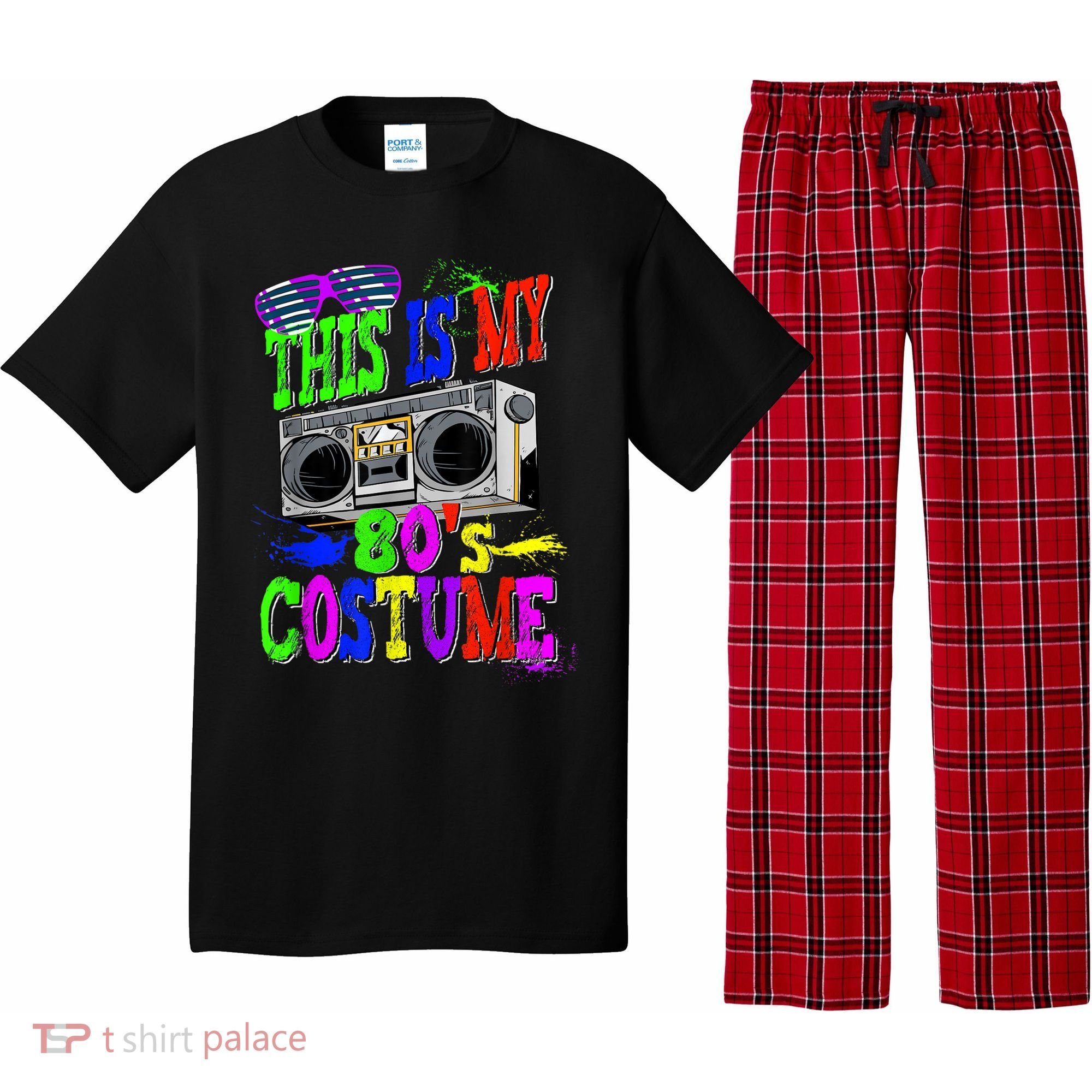 This Is My 80s Costume 80s Party Pajama Set