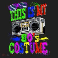 This Is My 80s Costume 80s Party Women's Cooling Performance Crew T-Shirt thumb 2