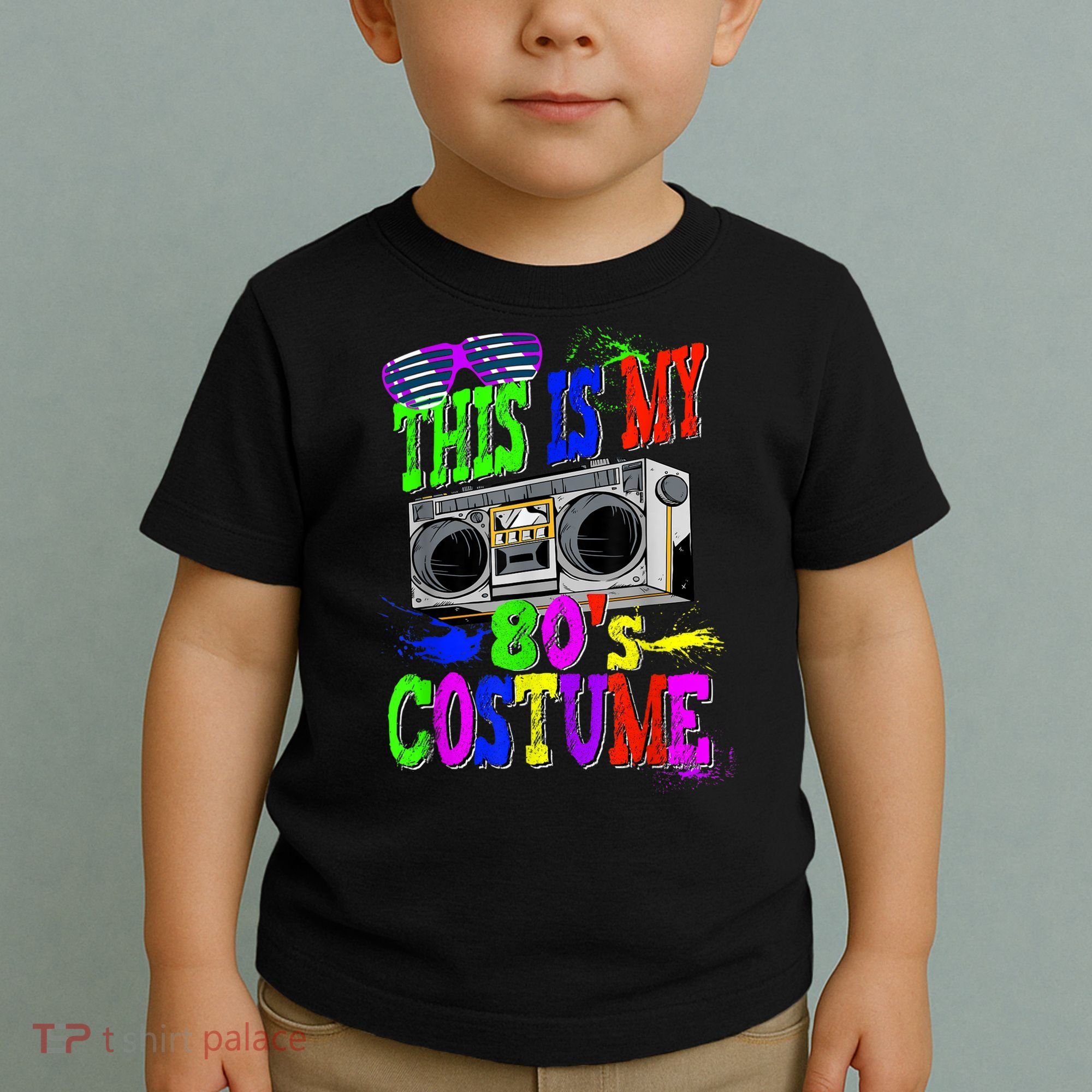 This Is My 80s Costume 80s Party Toddler T-Shirt