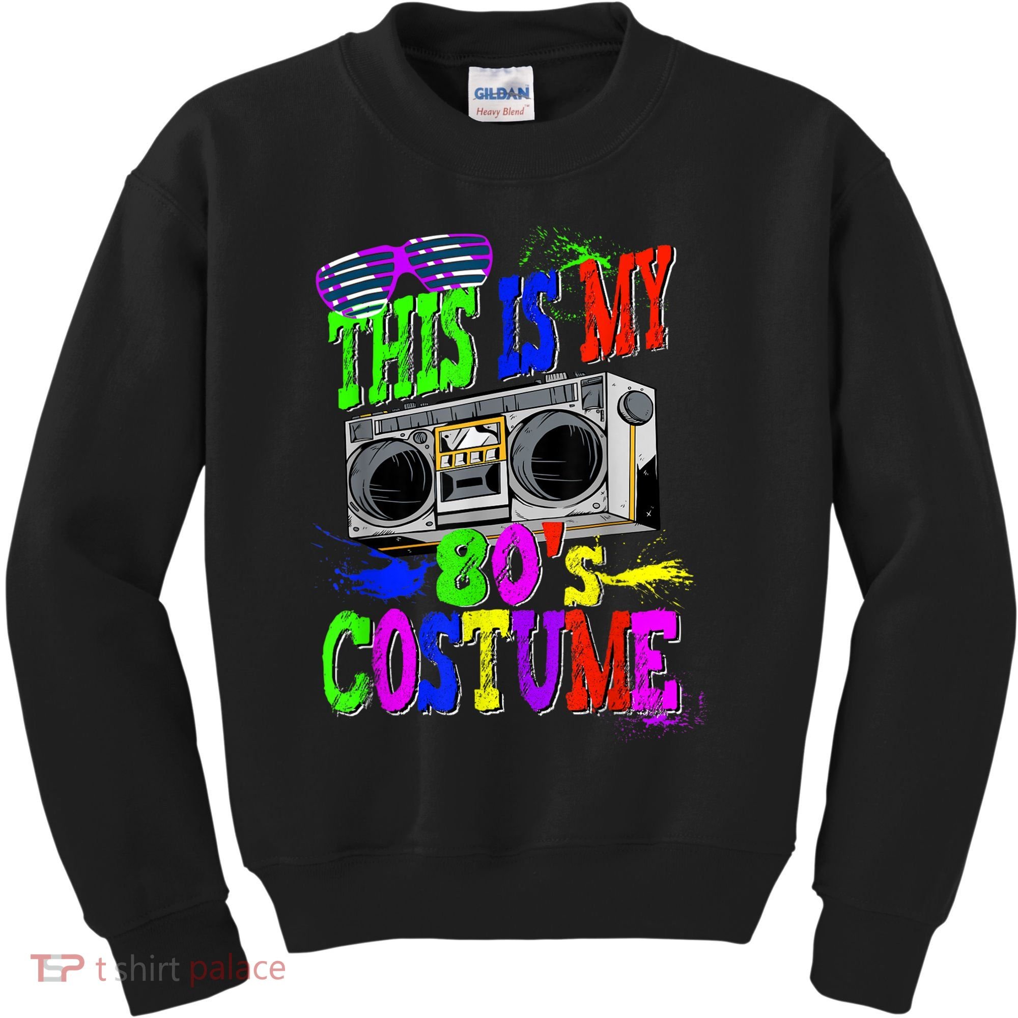 This Is My 80s Costume 80s Party Kids Sweatshirt