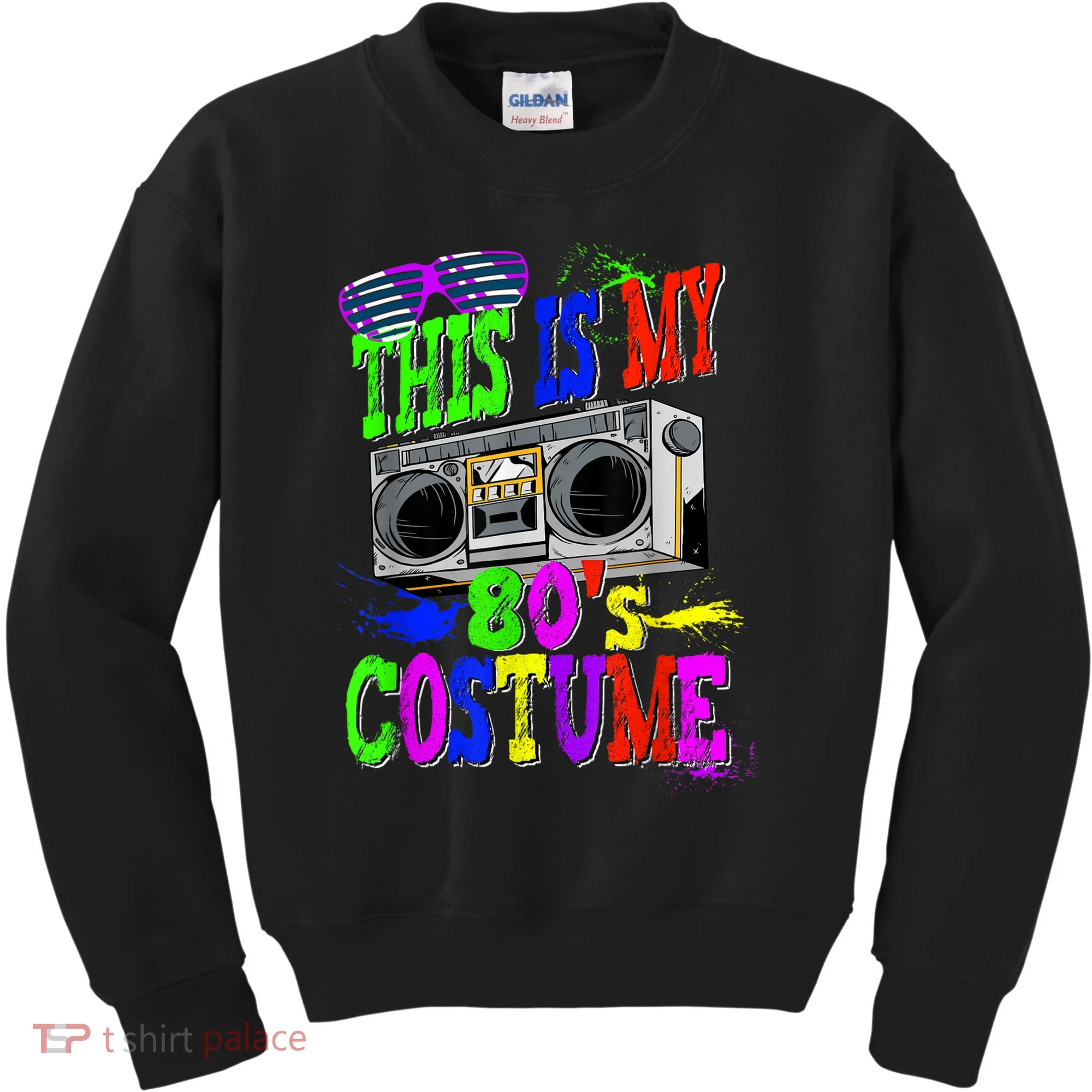 This Is My 80s Costume 80s Party Kids Sweatshirt