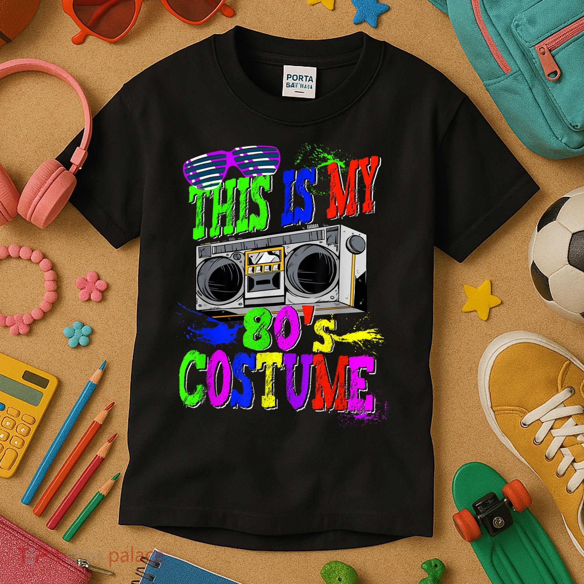 This Is My 80s Costume 80s Party Kids T-Shirt