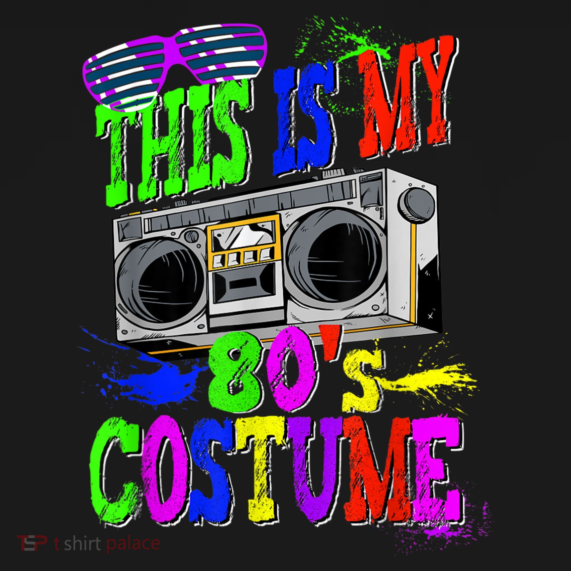 This Is My 80s Costume 80s Party Tote Bag